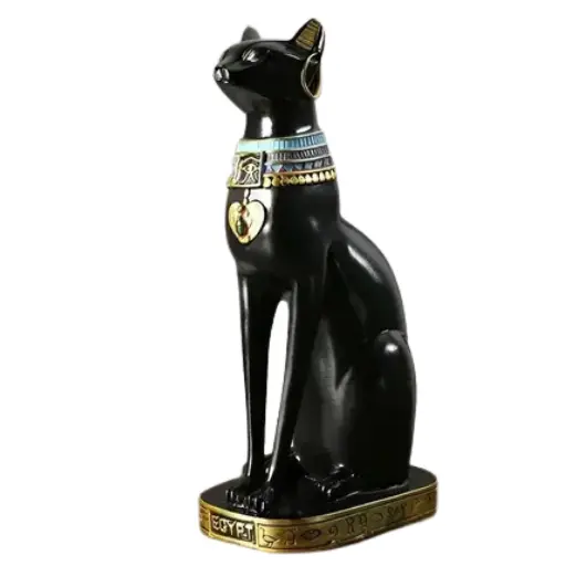 Figura gato egipcio black